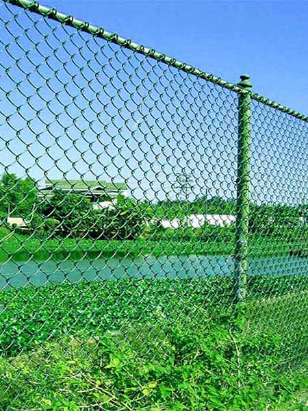 Chain link fence